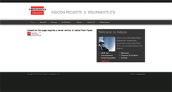 Desktop Screenshot of indconprojects.com